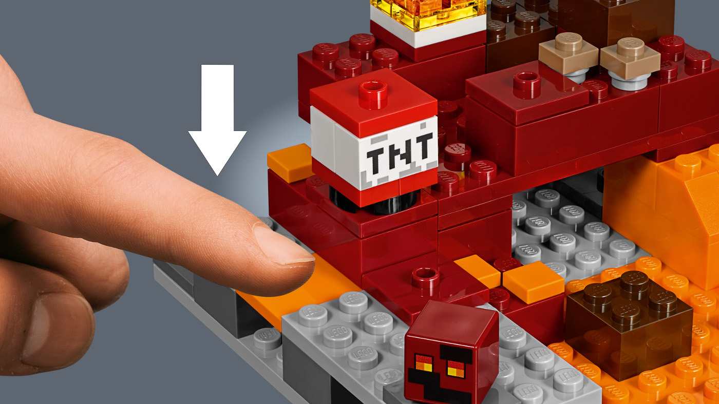 Lego Minecraft 21139 walka w Netherze - obrazek 3