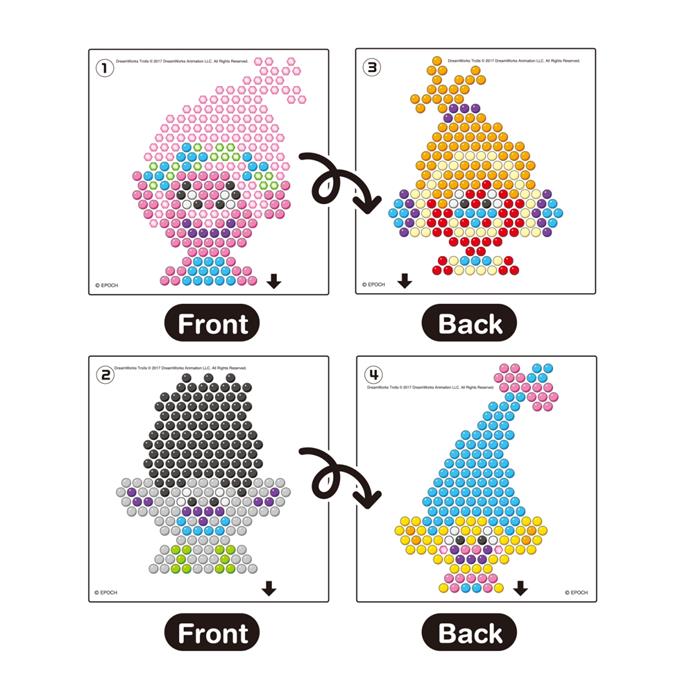 Aquabeads Zestaw „Trolle” - obrazek 4