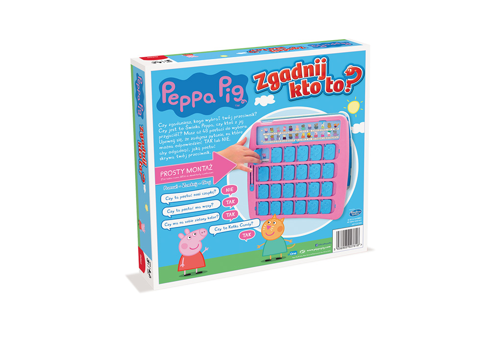 Gra Zgadnij kto to Peppa Pig Hasbro - obrazek 2